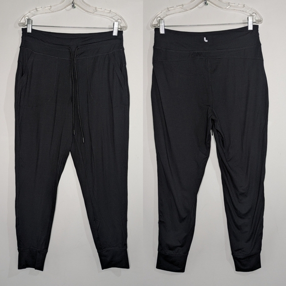 Lole black drawstring jogger pants M - Picture 1 of 11
